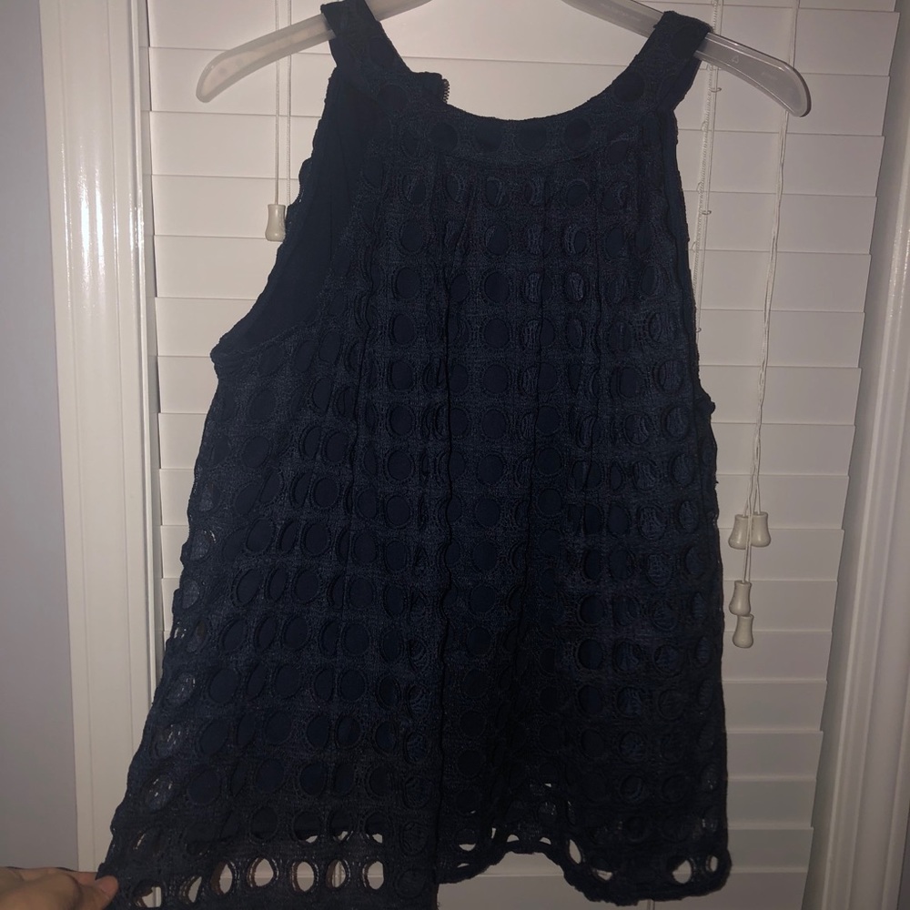 Navy Tank top Blouse